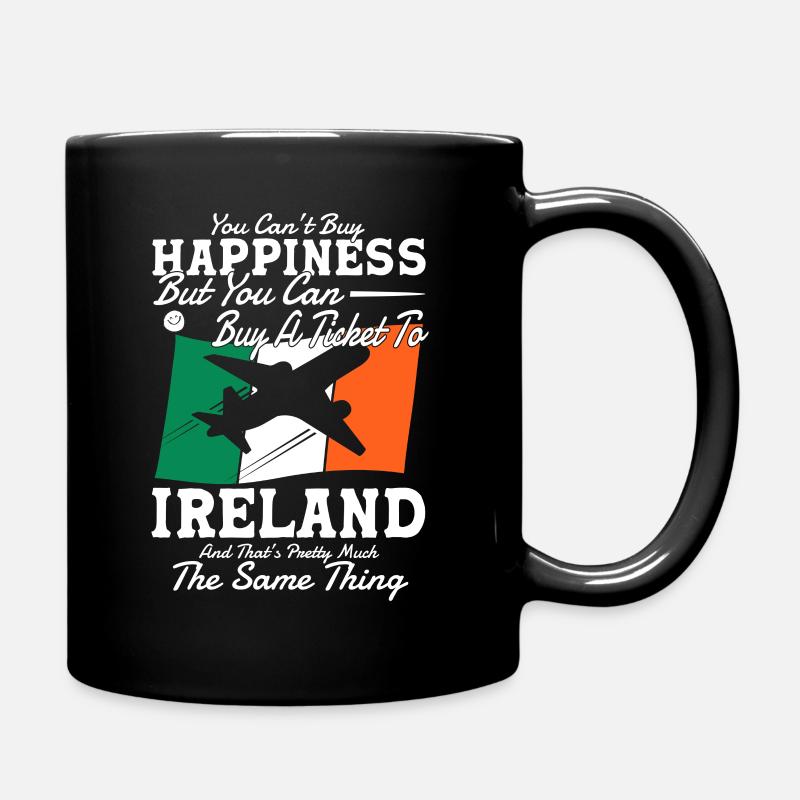 Irlande Drapeau Irlande Irlande Cadeau - Mug uni - noir