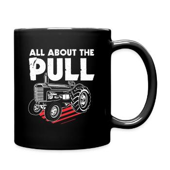 Tracteur tracteur agriculteur agriculteur - Mug uni - noir - Droite