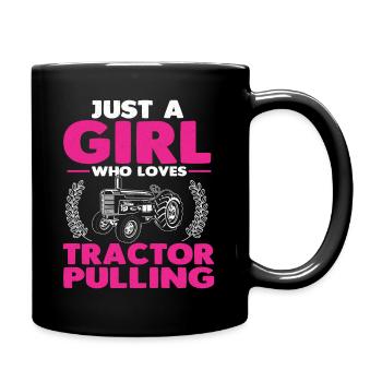Tracteur tracteur agriculteur agriculteur - Mug uni - noir - Droite