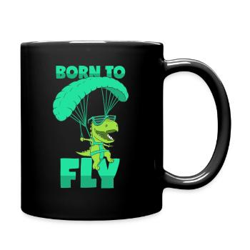 Parapente T-Rex Vol Parapente - Mug uni - noir - Droite