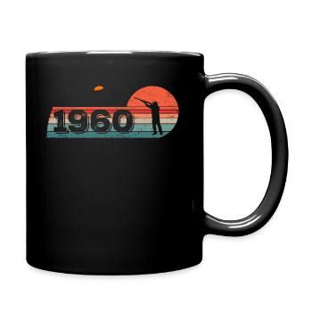 Né en 1960 Clay Pigeons Chemises d’anniversaire - Mug uni - noir - Droite