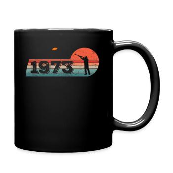 Né en 1973 Clay Pigeons Chemises d’anniversaire - Mug uni - noir - Droite