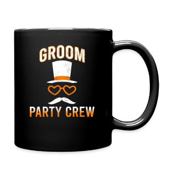 Groom Party Crew - Mug uni - noir - Droite