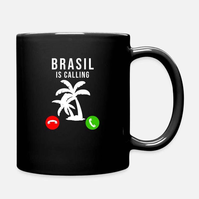 Brazil - Full Colour Mug - black