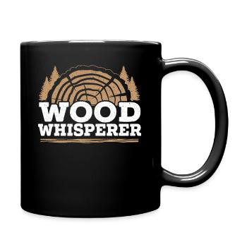 Wood Whisperer Menuisier menuisier - Mug uni - noir - Droite