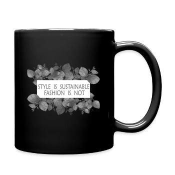 Sustainability - Full Colour Mug - black - Right