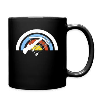 Crossbow Sagittarius Gift - Full Colour Mug - black - Right