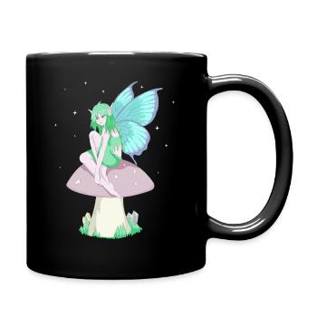 Fairycore Esthétique Anime Elf Fee Grunge Faecore - Mug uni - noir - Droite
