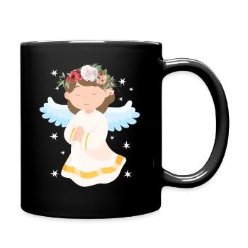 Sweet Angel Angel Christmas Angel Angel - Full Colour Mug - black - Right