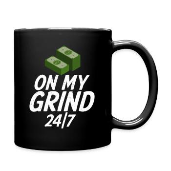 Sur mon Grind 24/7 - Mug uni - noir - Droite