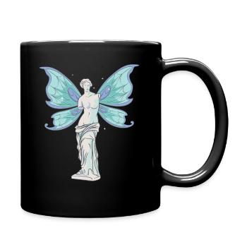 Fairycore Esthétique Fée Vénus De Milo Statue - Mug uni - noir - Droite