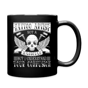 Tattoo Artist Tattoo Artist Tattoos - Full Colour Mug - black - Right