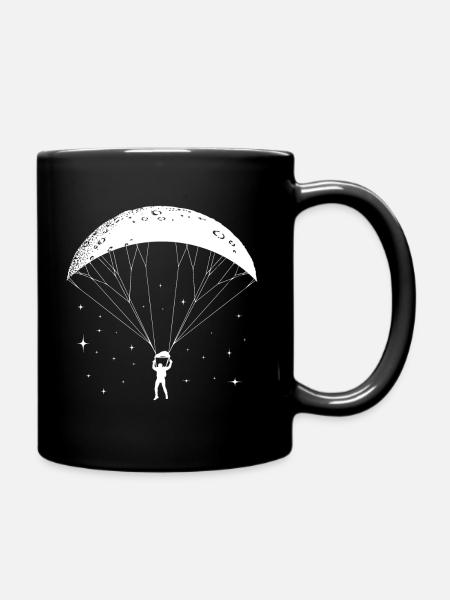Parapente lunaire Parapente - Mug uni - noir