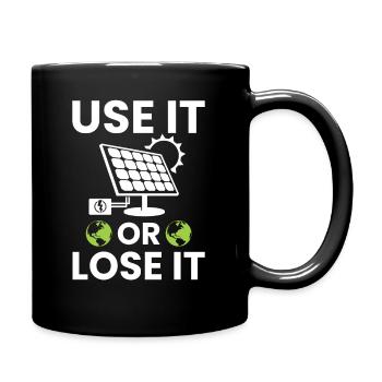 UTILISEZ-LE OU PERDEZ-LE - Mug uni - noir - Droite