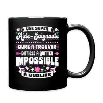 Aide Soignante Aides Soignants - Mug uni - noir - Droite
