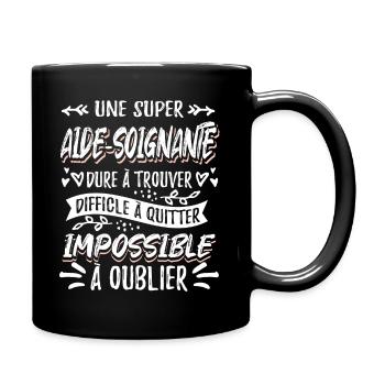Aide Soignante Aides Soignants - Mug uni - noir - Droite
