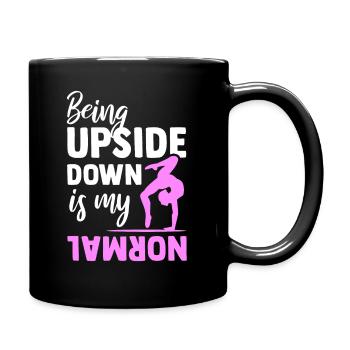 Gymnastics Sports Gymnastics Gift Handstand Acrobat - Full Colour Mug - black - Right