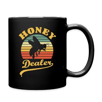 Beekeeper - Bees - Honey Dealer - Gift - Full Colour Mug - black - Right