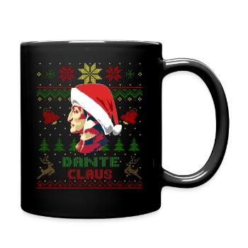 Dante Claus Christmas - Full Colour Mug - black - Right