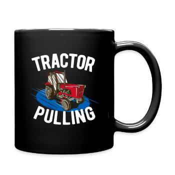 Traction de tracteur - Amateurs de tracteurs - Mug uni - noir - Droite