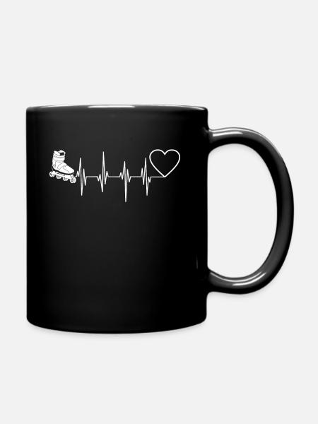 Roller - Mug uni - noir