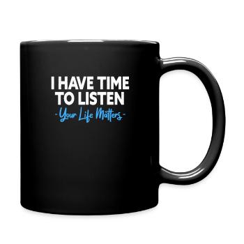 Mental Health Mental Health Gift - Full Colour Mug - black - Right