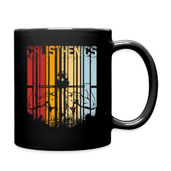 Vintage Calisthenics - Mug uni - noir - Droite