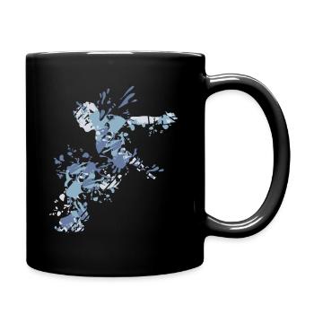 Splash Freerunning Parkour - Full Colour Mug - black - Right