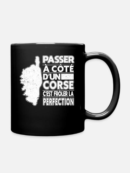 Corse - Mug uni - noir