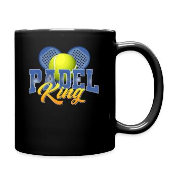 Padel King pour les joueurs de padel - Mug uni - noir - Droite
