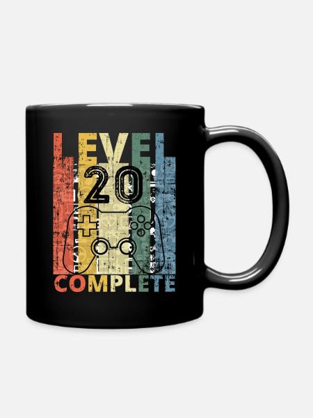 20. Geburtstag Cadeau du 20e anniversaire - Mug uni - noir