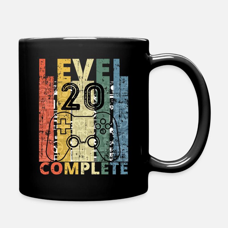 20. Geburtstag Cadeau du 20e anniversaire - Mug uni - noir