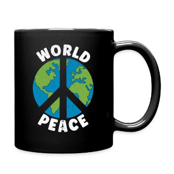 Journée mondiale de la paix, de la bonté internationale de la paix - Mug uni - noir - Droite