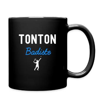tonton BADMINTON - Mug uni - noir - Droite
