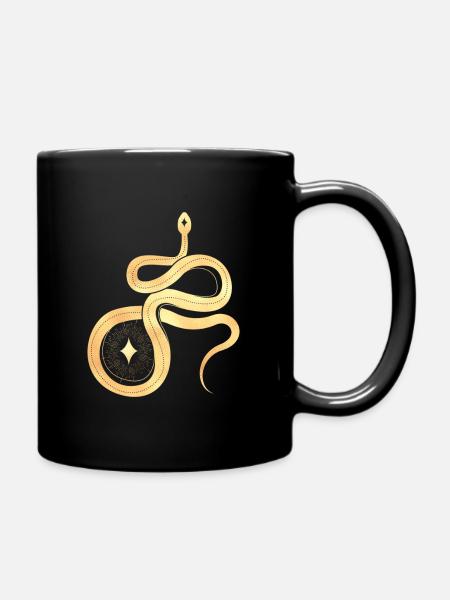 SERPENT D’OR - Mug uni - noir