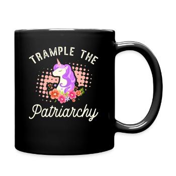 Feminism Design for a Feminist - Full Colour Mug - black - Right