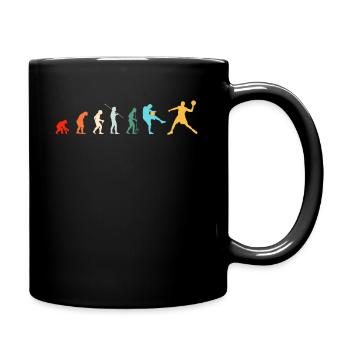 Evolution Dodgeball Team Team Cadeau - Mug uni - noir - Droite