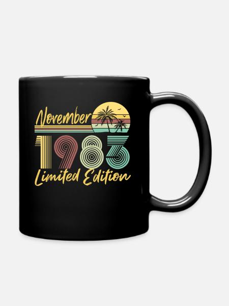 November 1983 Limited Edition - Tasse einfarbig - Schwarz