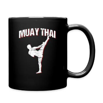 Muay Thaï - Mug uni - noir - Droite