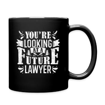 Law Student Gift - Full Colour Mug - black - Right