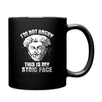 Stoic philosopher Marcus Aurelius Stoic - Full Colour Mug - black - Right