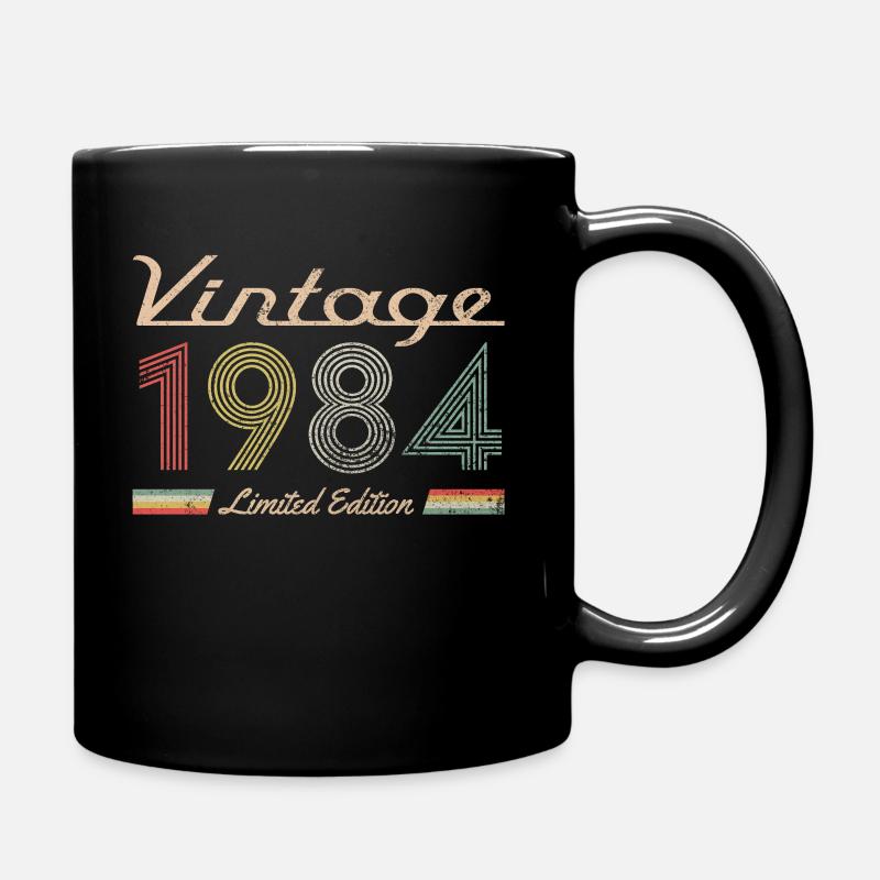 Édition limitée Vintage 1984 - Mug uni - noir