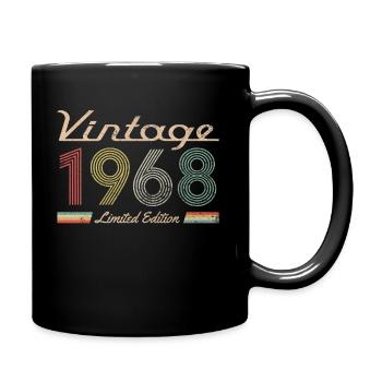 Vintage 1968 Limited Edition - Tasse einfarbig - Schwarz - Rechts