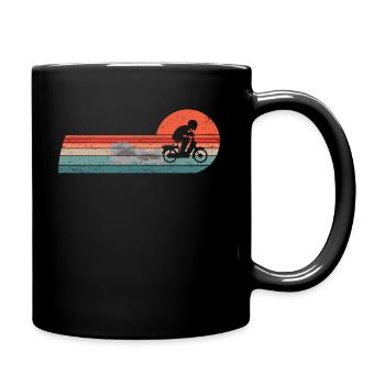 Moped Moped Scooter Moped Moped Driver Accessories Moped - Full Colour Mug - black - Right