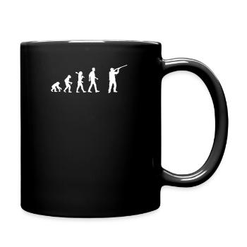 Hunting - Tasse einfarbig - Schwarz - Rechts
