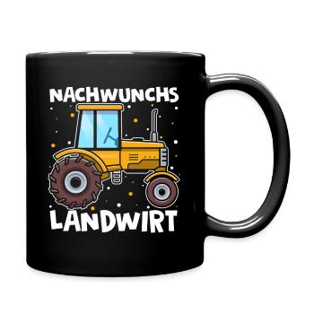 NACHWUCHS LANDWIRT - Tasse einfarbig - Schwarz - Rechts