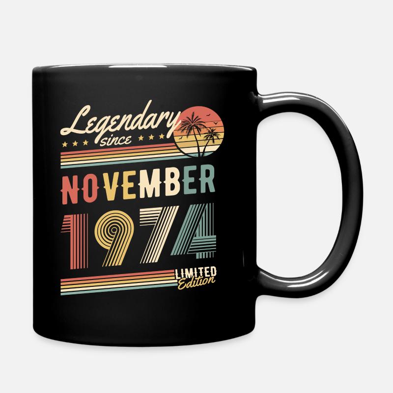 Legendary Since November 1974 Limited Edition - Tasse einfarbig - Schwarz
