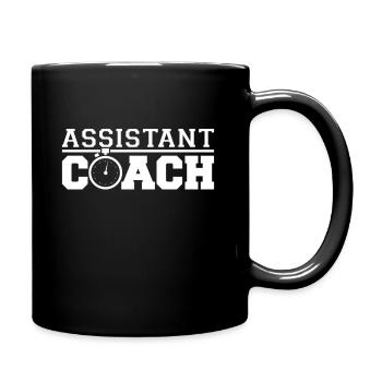 Assistant Soccer Coach - Full Colour Mug - black - Right
