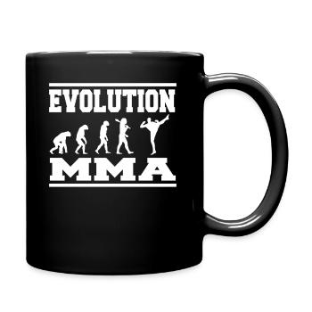 Evolution Mma - Tasse einfarbig - Schwarz - Rechts