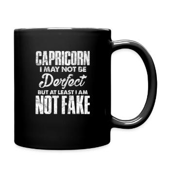 Signe du zodiaque Capricorne - Mug uni - noir - Droite